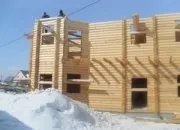 Як розмітити в колоді поздовжній паз, Арболіт колоді