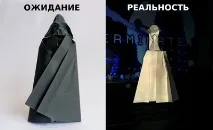 Як зробити з паперу Дарта Вейдера зробити