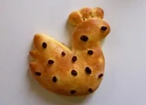 Як зробити печиво, тістечко у формі півня, курка, курки. курка