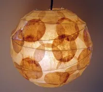 Як зробити світильник своїми руками з фільтрів з-під кави Lampada, 7-floor світильник