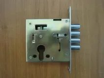 Замки для китайських дверей металевих вхідних із личинкою замки
