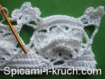 Красивий візерунок гачком схема та опис красивий
