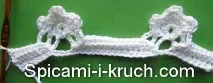 Красивий візерунок гачком схема та опис красивий