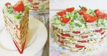 Купила на ринку кабачки, помідори та сир… Такого смачного закусочного торта я ще не їла! Листівки та помідори
