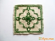 Кривулька бурулька, Хрестик хрестик