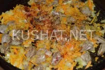 Курячі серця в сметані серця