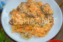 Курячі серця в сметані серця