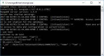 MongoDB, Встановлення на Windows Windows