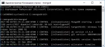MongoDB, Встановлення на Windows встановлення