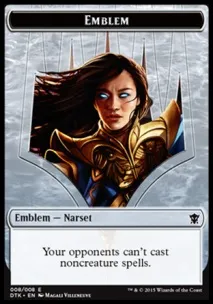 MTG Нарсет, що перевершила заклинання