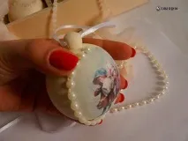 Новорічні кулі своїми руками у техніці декупаж новорічні