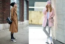 Пальто з кедами підкреслить твою індивідуальність, Мода від кедами