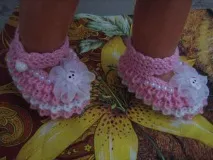 Пінетки-сандали з шишечками спицями шишечками