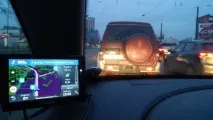Про навігатор Garmin показує