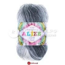 Пряжа Алізе Міс батик (Alize Miss batik) №3722 Бавовна — Пряжа Туреччина — Alize пряжа