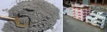 Цемент, що розширюється характеристики, сфера застосування, склад, ціна за мішок застосування