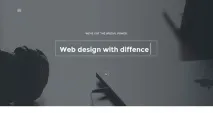 30 односторінкових шаблонів на html для студії веб-дизайну студії