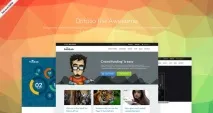 30 односторінкових шаблонів на html для студії веб-дизайну односторінкових