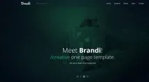 30 односторінкових шаблонів на html для студії веб-дизайну односторінкових