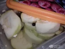 Мариновані патисони, заливка гарячим розсолом. патисони