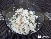 Запечений перець фарширований сиром перець