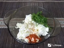 Запечений перець фарширований сиром запечений