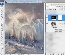 Малюємо різдвяну листівку у фотошопі малюємо
