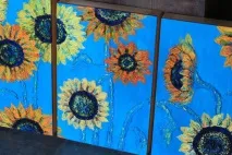 Малюнки на паркані своїми руками малюнки