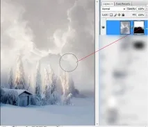Малюємо різдвяну листівку у фотошопі листівку