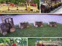 Саморобки для дачі трубу