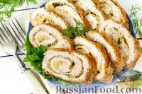 З фото, Покроковий, Вечеря, Страви з курки, Рулет курячий, рецепти з фото на 2450 рецептів фото