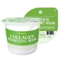 Альгінатна маска LINDSAY Collagen Modeling Mask - «ЧУДО альгінатна маска маска