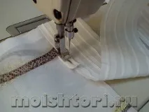 Тюль з ламбрекеном на одній тасьмі - ШТОРИ СВОЇМИ РУКАМИ тюль