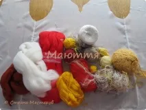 Туніка - Осінь - у техніці crazy wool туніка