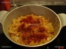 Тушкована квашена капуста квашена