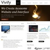 TX Vivify - шаблон сайту-візитки Joomla 2 сайту-візитки