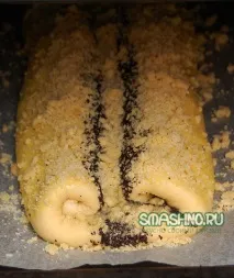 Смачний маковий рулет ложки