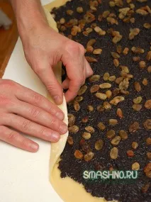 Смачний маковий рулет маковий