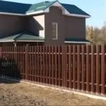 Паркан із металевого євроштакетника, встановлення своїми руками фото, відео євроштакетника