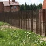 Паркан із металевого євроштакетника, встановлення своїми руками фото, відео руками