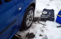 Заміна ступичного підшипника Рено Логан заміна