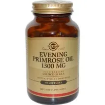 БАД Solgar Evening Primrose Oil 1300 mg - Олія примули вечірньої - Для шкіри, для підтримки primrose