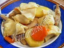 Бешбармак – вегетаріанський рецепт з фото (без м’яса) бешбармак