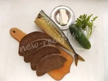Бутерброди з копченою рибою копченою
