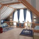 Дитяча в морському стилі - фото найкращих варіантів оформлення гарного дизайну варіантів