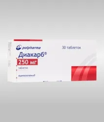 Діакарб® (таблетки) діакарб