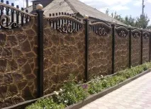 Єврозабор з бетону від компанії РАЗАНбетон. разанбетон