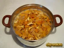 Гриби мариновані лисички - Шарипове Домашній мариновані