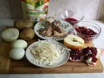 Гранатовий салат з горбушею рецепт, Чоловічий кулінарний сайт - кращі рецепти з фото чоловічий