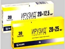 Ірузид інструкція із застосування, ціна, аналоги, відгуки інструкція